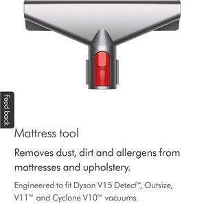 Dyson mattress tool